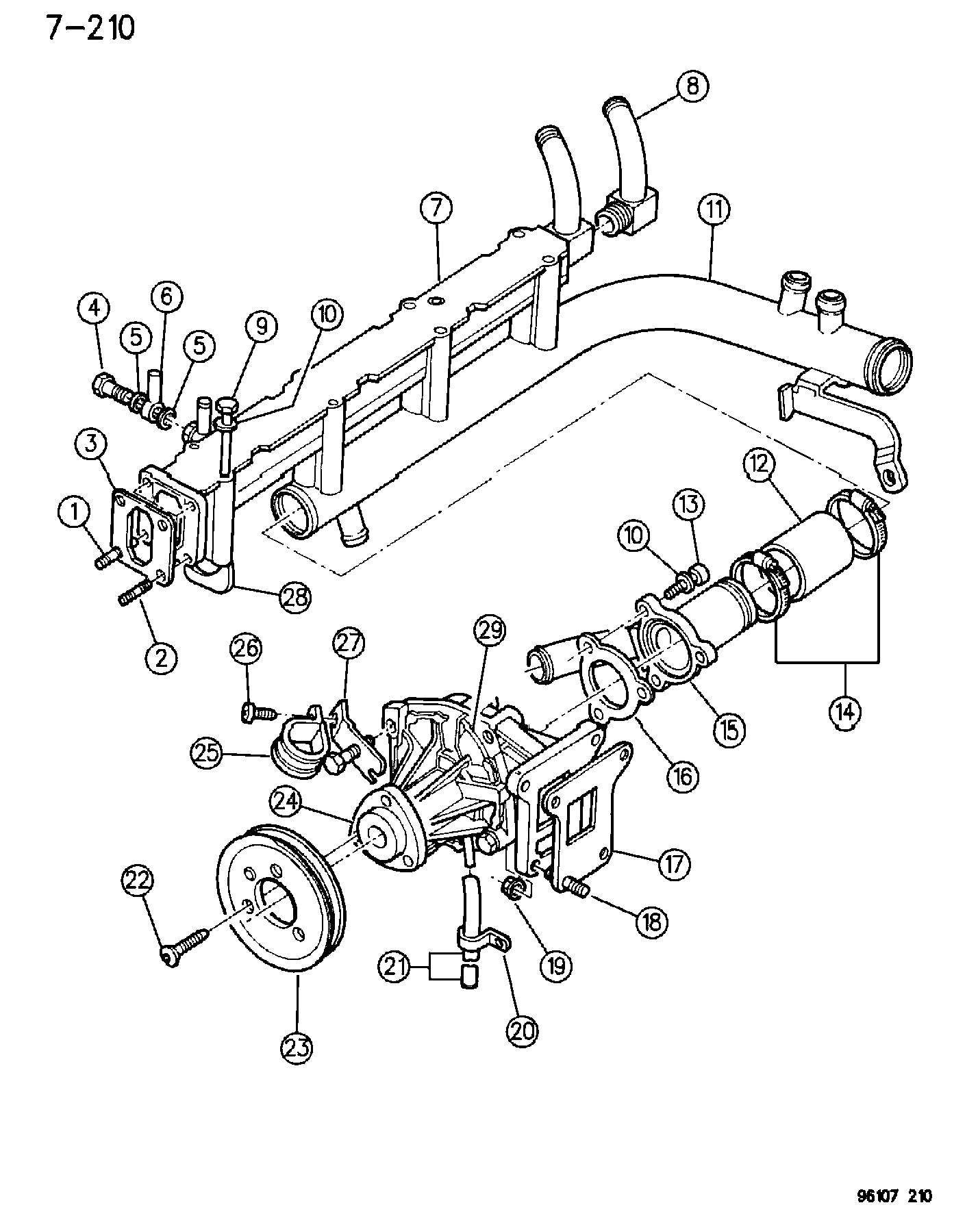 Jeep 486 4688 - Pompa acqua www.autoricambit.com