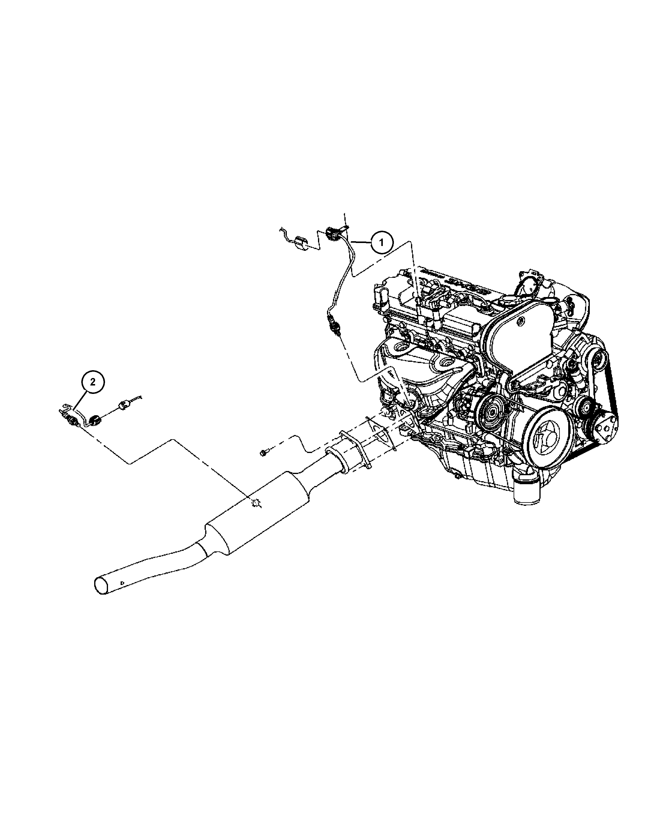 Mitsubishi 56029 050AA - Sonda lambda www.autoricambit.com