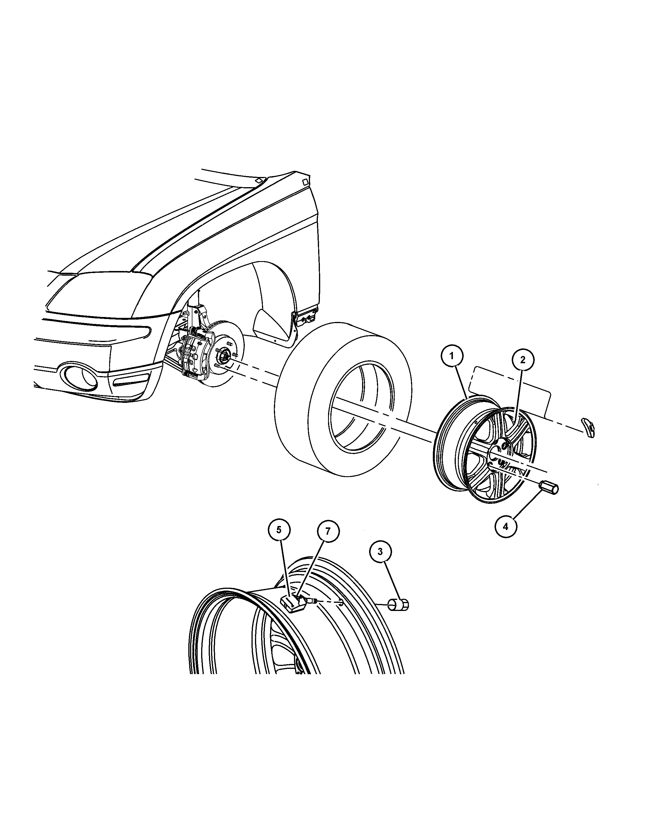 ISUZU 52088 990AC - Sensore ruota, Press. gonf. pneumatici-Sistema controllo www.autoricambit.com