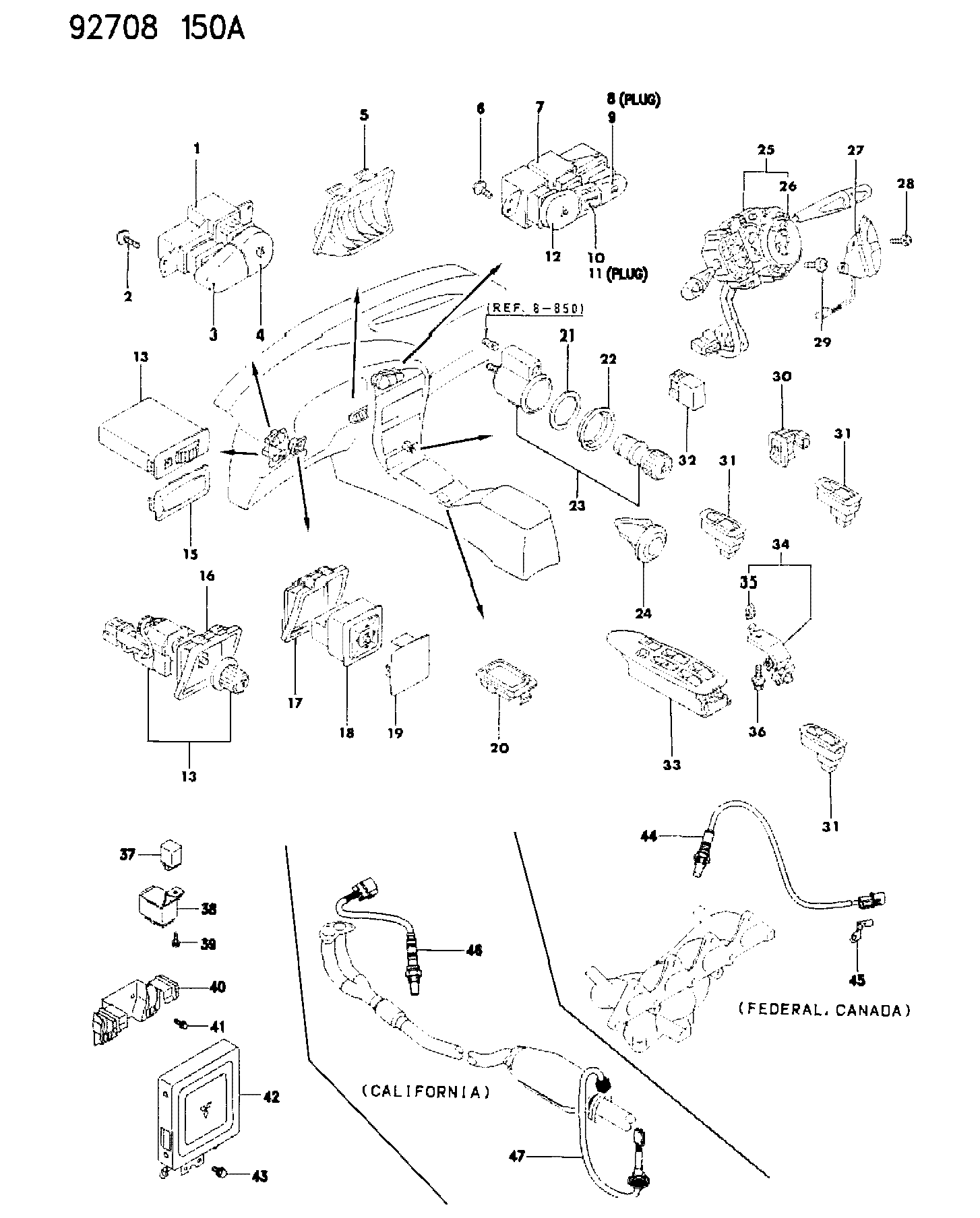 Mitsubishi MD18 1398 - Sonda lambda www.autoricambit.com