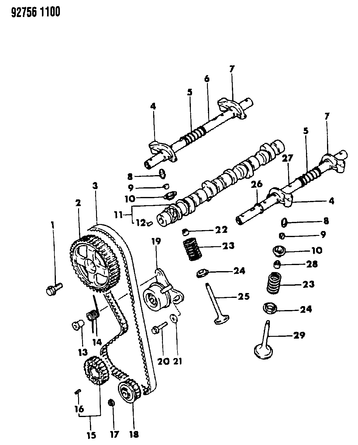 Hyundai MD14 0227 - Cinghia dentata www.autoricambit.com