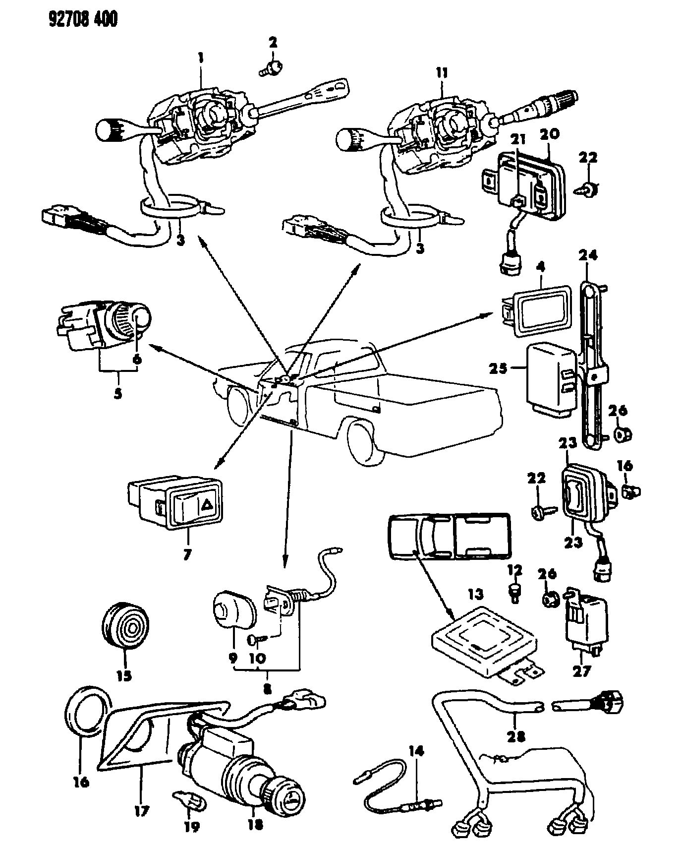 Mitsubishi MD14 3490 - Sonda lambda www.autoricambit.com