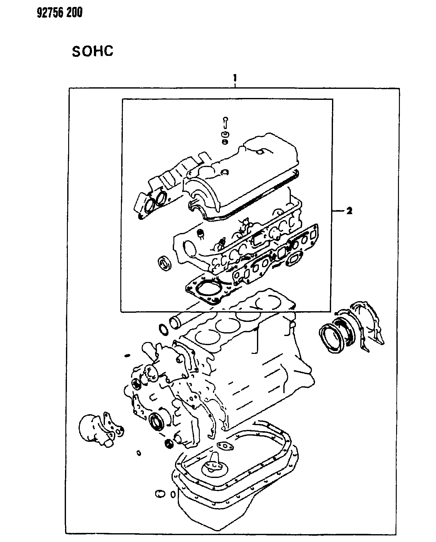 Mitsubishi MD-997098 - Kit guarnizioni, Testata www.autoricambit.com