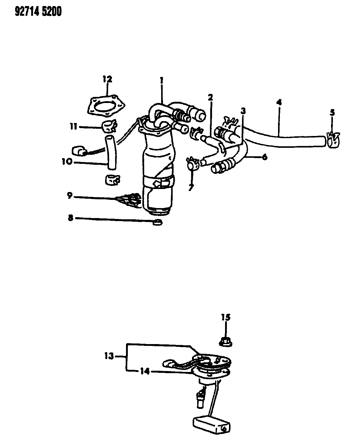 Mitsubishi MB40 0671 - Filtro, Gruppo alimentazione carburante www.autoricambit.com