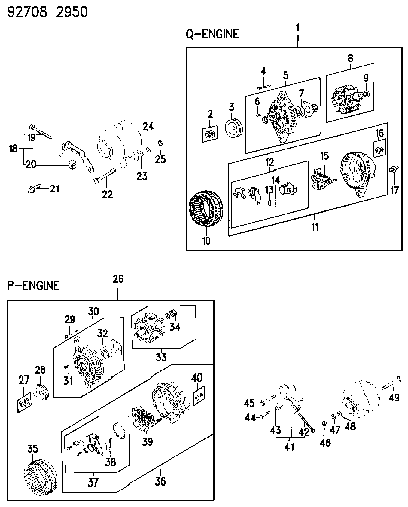 Mitsubishi MD 193323 - Alternatore www.autoricambit.com