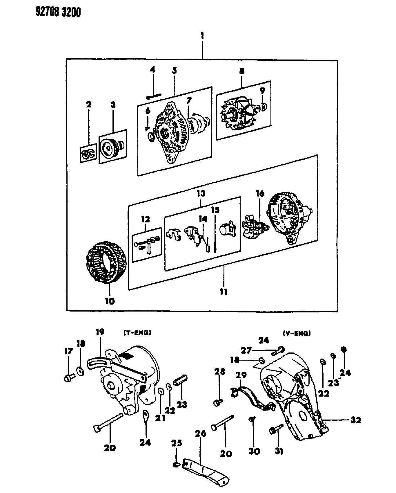 Mitsubishi MD10 8230 - Alternatore www.autoricambit.com