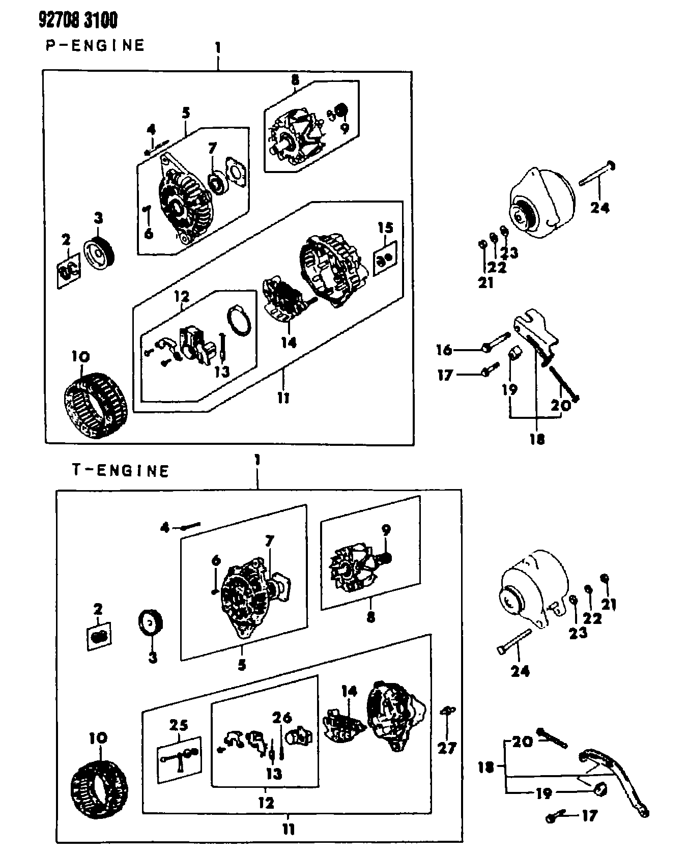 Mitsubishi MD 190819 - Alternatore www.autoricambit.com