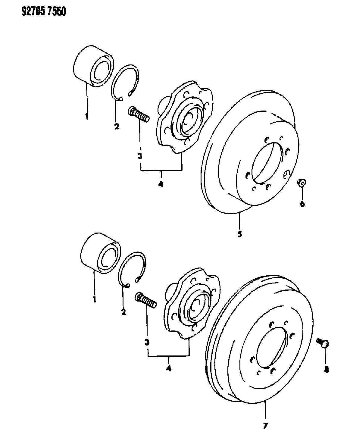 Mitsubishi MB66 3547 - Kit cuscinetto ruota www.autoricambit.com