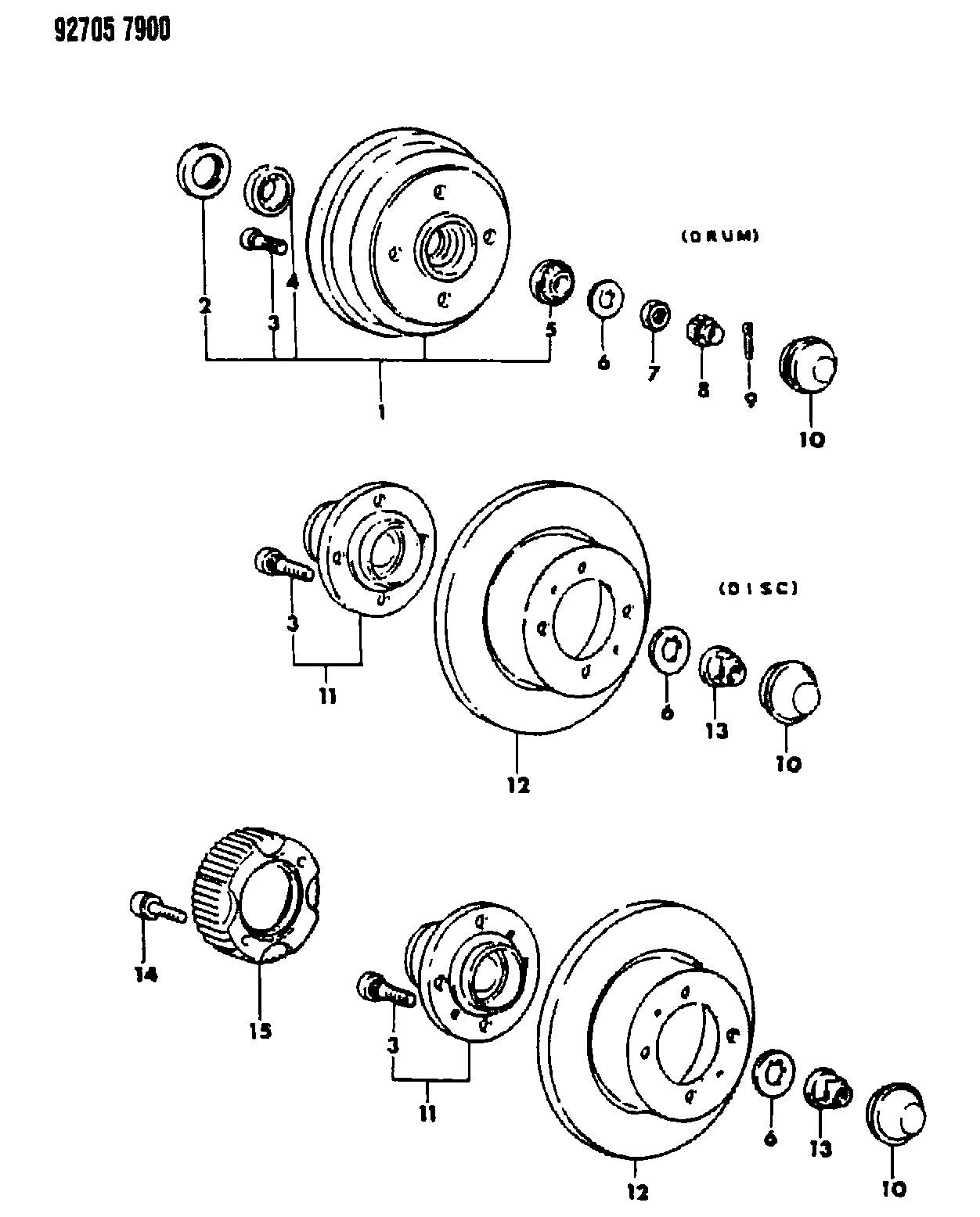 Mitsubishi MA12 5844 - Kit cuscinetto ruota www.autoricambit.com