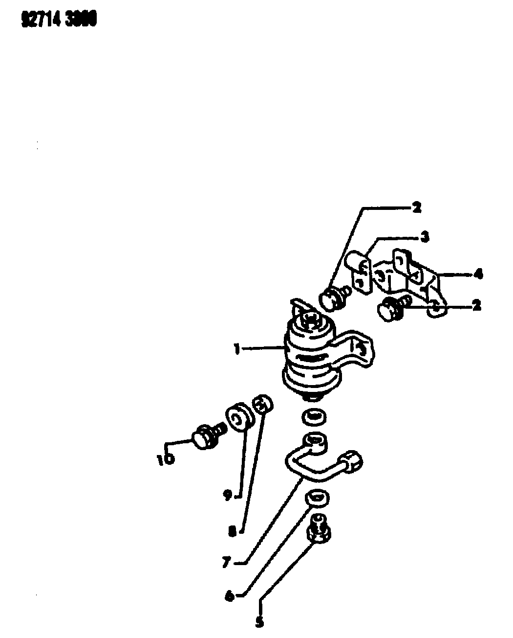 Mitsubishi MB65 8136 - Filtro carburante www.autoricambit.com