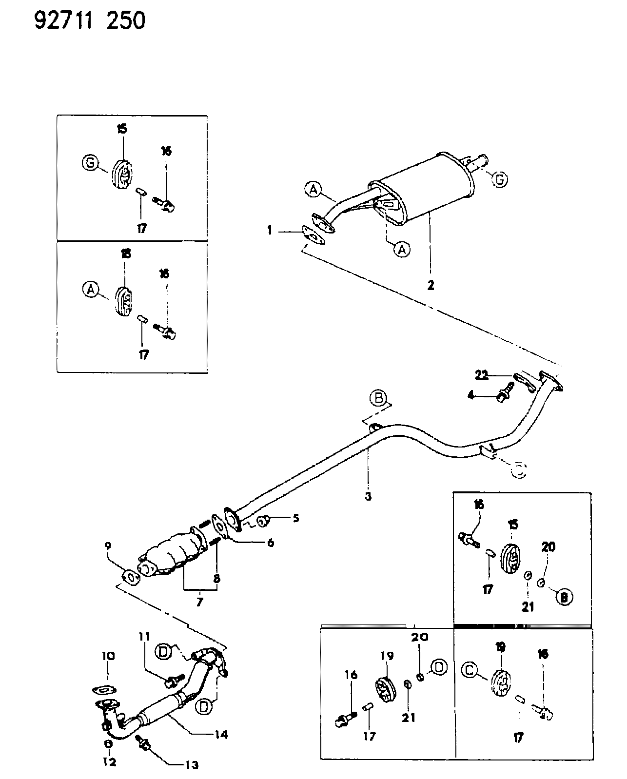 Mitsubishi MD17 1672 - Spazzola tergi www.autoricambit.com