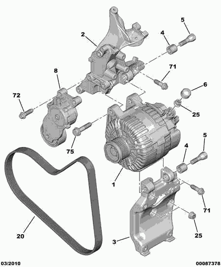 Opel 96 780 488 80 - Alternatore www.autoricambit.com