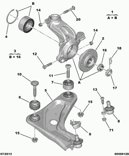 CITROËN 3520 W5 - Sospensione a ruote indipendenti www.autoricambit.com