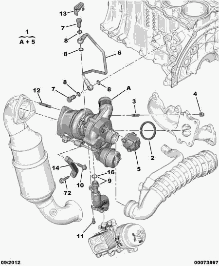 PEUGEOT 0375N7* - Turbocompressore, Sovralimentazione www.autoricambit.com