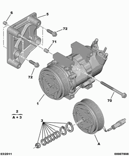 FIAT 6453.LF - Compressore, Climatizzatore www.autoricambit.com