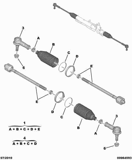 FIAT 4066 83 - Soffietto, Sterzo www.autoricambit.com