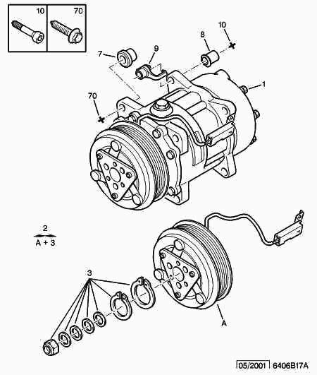 CITROËN 6453.LQ - Compressore, Climatizzatore www.autoricambit.com