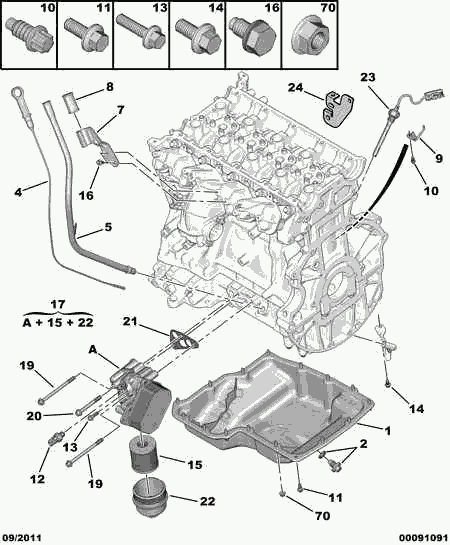 Lancia 98 088 666 80 - Filtro olio www.autoricambit.com