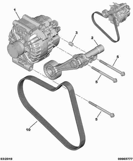 CITROËN 5705 JG - Alternatore www.autoricambit.com