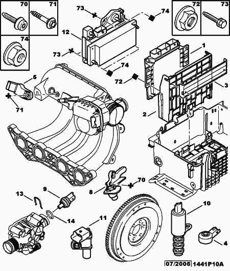 PEUGEOT 1338.F8 - Sensore, Temperatura refrigerante www.autoricambit.com