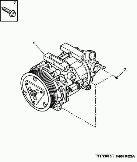 RENAULT 6453 WW - Compressore, Climatizzatore www.autoricambit.com