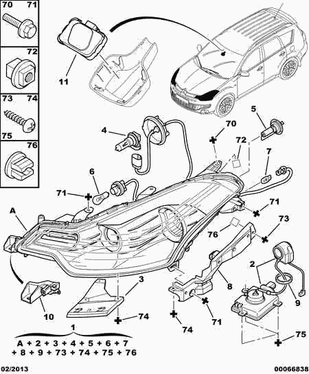 PEUGEOT 6216.F2 - Lampadina, Indicatore direzione www.autoricambit.com