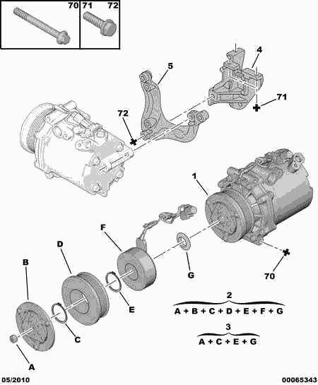 PEUGEOT 6453 WA - Compressore, Climatizzatore www.autoricambit.com