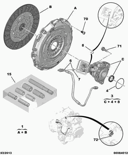 DS 2052 Z1 - Kit frizione www.autoricambit.com