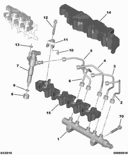 DS 1981.94 - Piastra termoisolante, Impianto iniezione www.autoricambit.com