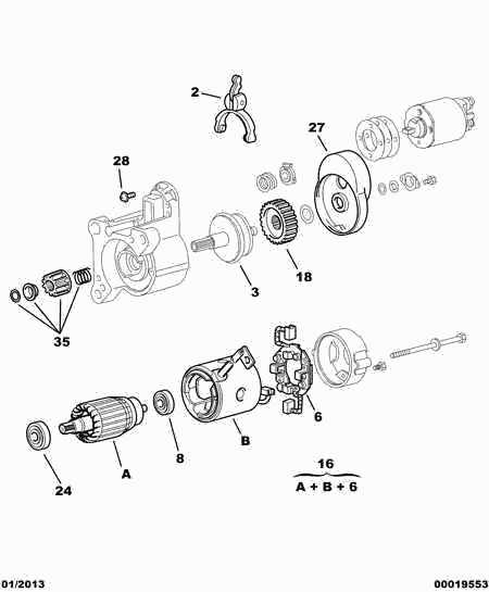 CITROËN 5835 77 - STARTER-MOTOR DRIVE www.autoricambit.com