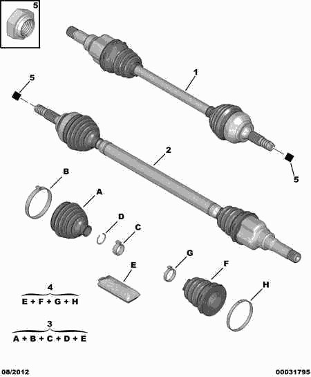 OM 3273 EA - Albero motore/Semiasse www.autoricambit.com