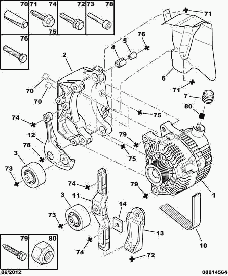 CITROËN 5705 AP - Alternatore www.autoricambit.com