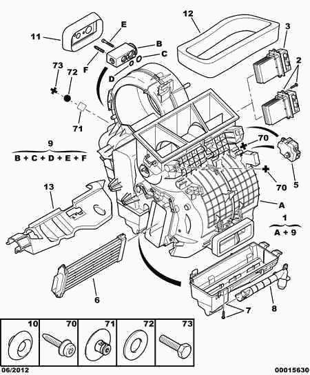 PEUGEOT 6441 Q8 - Resistenza, Ventilatore abitacolo www.autoricambit.com