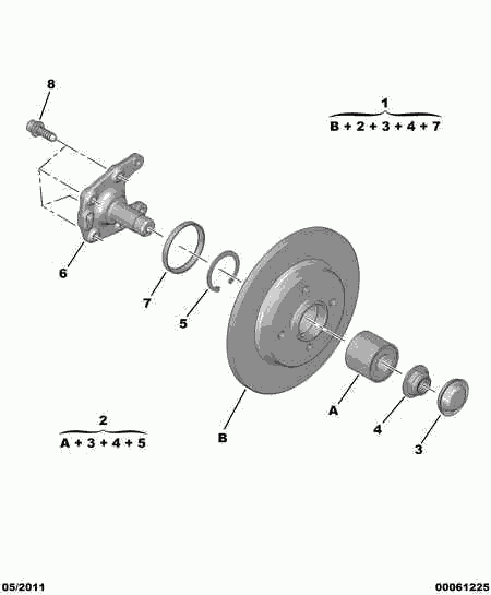 DS (CAPSA) 4249 46 - WHEEL HUB DISC www.autoricambit.com