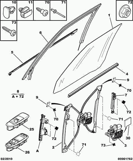 DS 9221 CV - Alzacristallo www.autoricambit.com