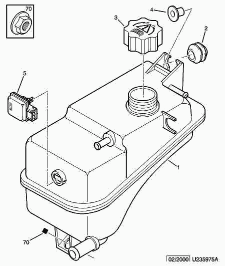 CITROËN 1307.VY - Serbatoio compensazione, Refrigerante www.autoricambit.com