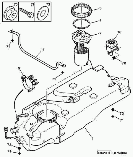 CITROËN/PEUGEOT 1525 R2 - Gruppo alimentazione carburante www.autoricambit.com