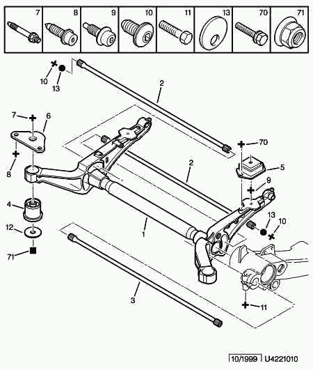 CITROËN 5152.64 - Silent Block, Supporto Braccio Oscillante www.autoricambit.com