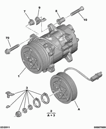 TOYOTA 6453 TE - Compressore, Climatizzatore www.autoricambit.com