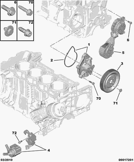 DS 1201 L8 - ELECTRIC WATER PUMP www.autoricambit.com