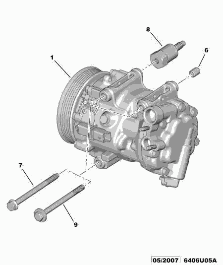 RENAULT 6453 XE - Compressore, Climatizzatore www.autoricambit.com