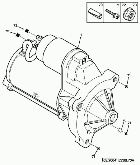 Opel 5802 Z5 - STARTER-MOTOR NEW www.autoricambit.com