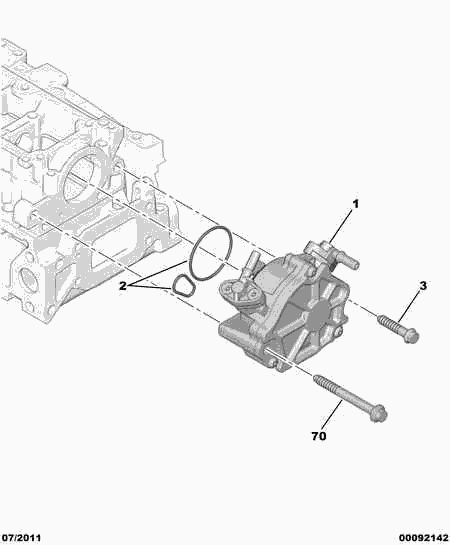 DS 4565 84 - BRAKE VACUUM PUMP www.autoricambit.com