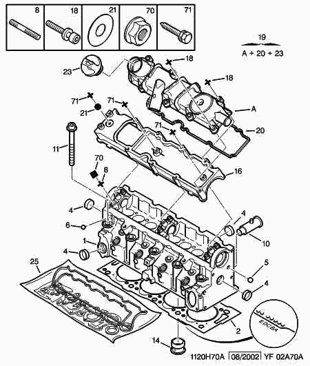 DS 0204.97 - Kit bulloni testata www.autoricambit.com