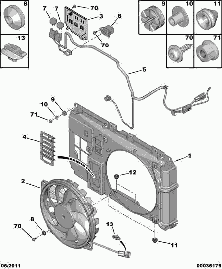 Lancia 1267 A9 - Resistore addizionale, Elettromotore-Ventola radiatore www.autoricambit.com