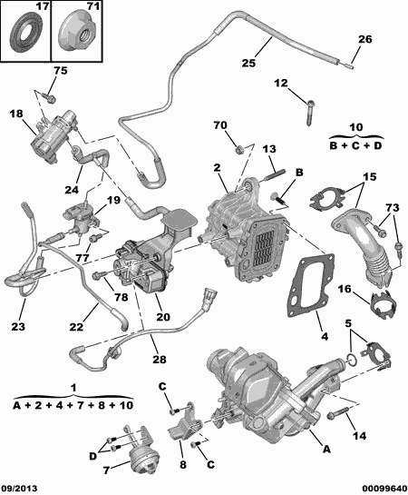 CITROËN 98.082.068.80 - Convertitore pressione www.autoricambit.com