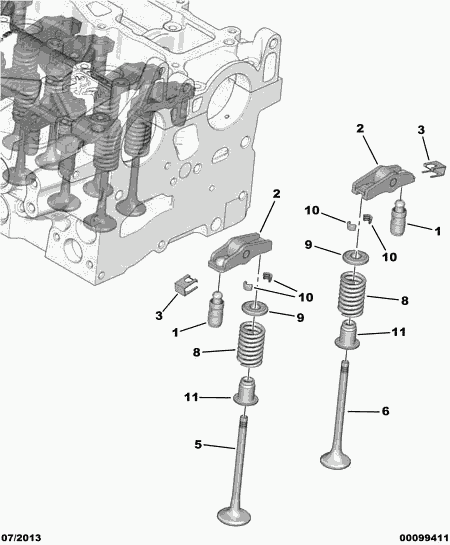 Opel 0942 86 - VALVE CLEARANCE TAKEUP BALLJNT www.autoricambit.com