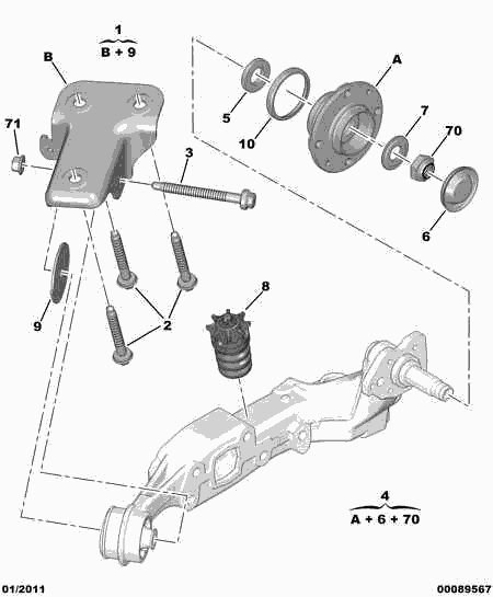 CITROËN/PEUGEOT 3748.76 - Kit cuscinetto ruota www.autoricambit.com