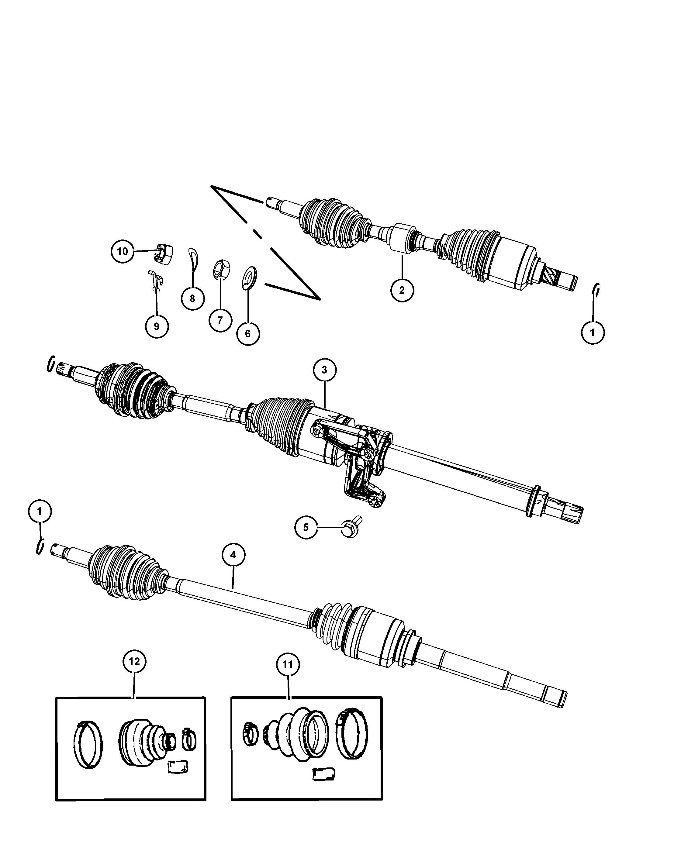 Jeep 5085 220AB - Albero motore/Semiasse www.autoricambit.com