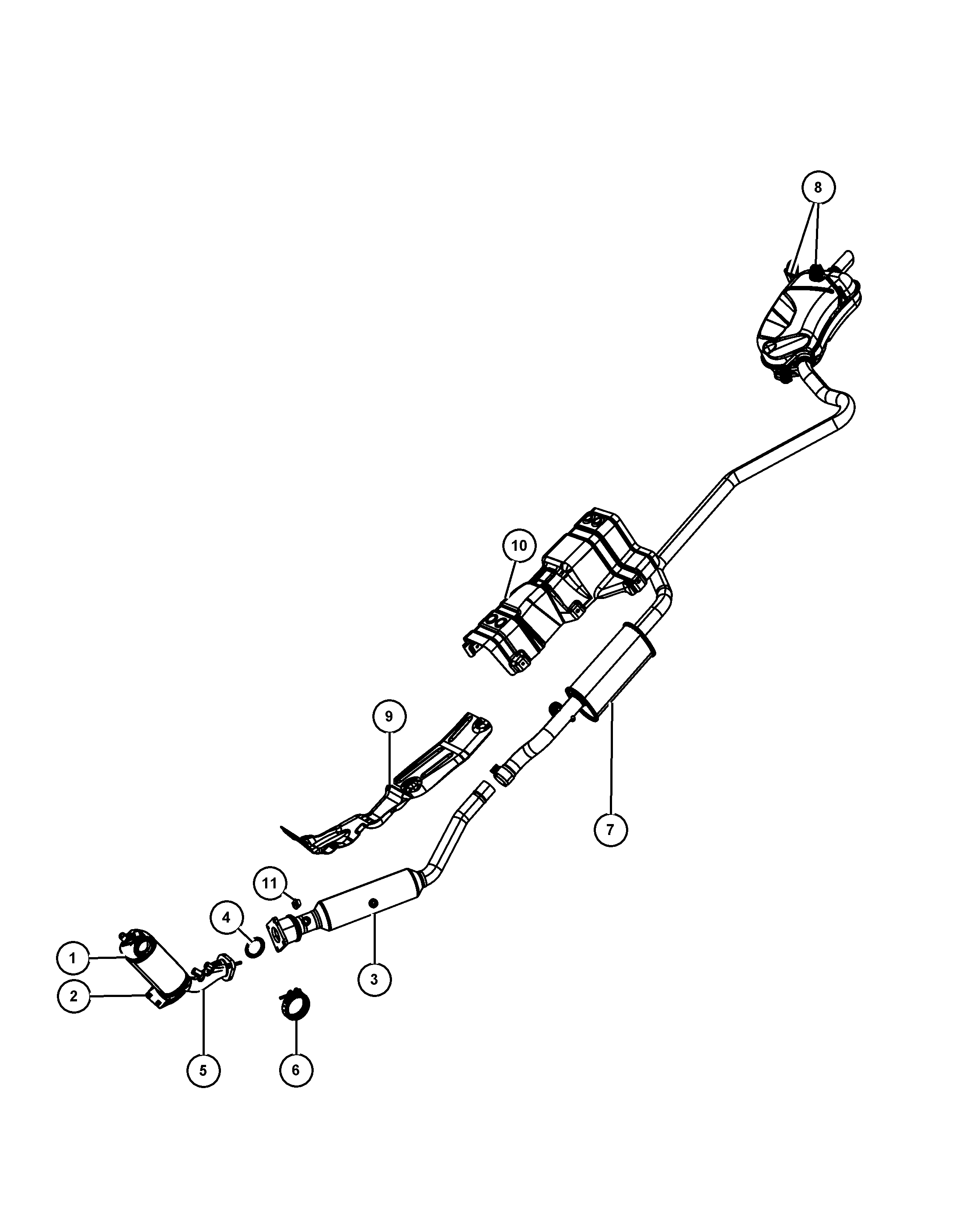 VAG 5105 634AB - Connettore tubi, Imp. gas scarico www.autoricambit.com